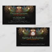 ロゴ付きフラクタルスピリットウィングス 名刺 (正面/裏面)