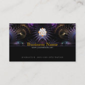 ロゴ付きフラクタルメディバル 名刺 (裏面)