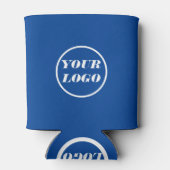 ロゴ付き印刷 | 愛国的なカスタムロゴ 缶クーラー (裏面)