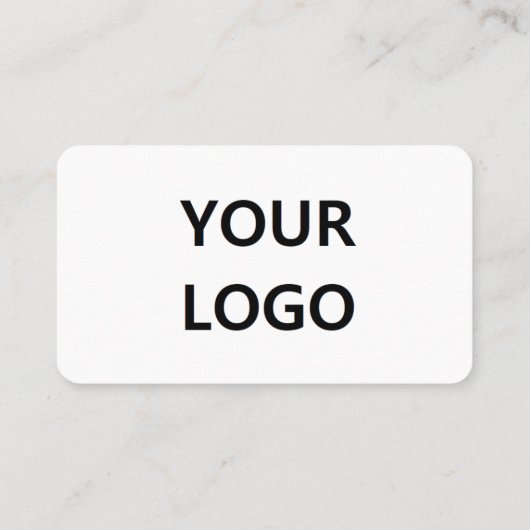 ロゴ付き名刺2色パーソナライズされた 名刺 (裏面)