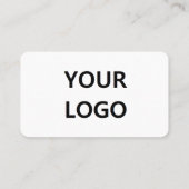 ロゴ付き名刺2色 – 色の選択 名刺 (裏面)