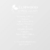 ロゴ付き営業時間