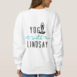 ロゴ付き救命胴衣によく動く スウェットシャツ