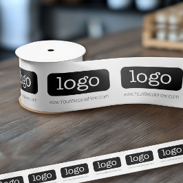 ロゴ付き販促用品 サテンリボン