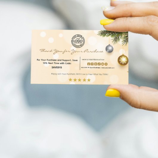 ロゴ付き購入ありがとうございます 名刺