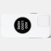 ロゴ付き電話ケ頭が切れるースiPhone 13 Pro Maxの追加 Case-Mate iPhoneケース (裏面 (横))