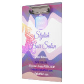 ロゴ付きBusiness Rainbow Clipboard クリップボード (左)