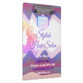 ロゴ付きBusiness Rainbow Clipboard クリップボード (右)