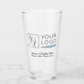 ロゴ企業のとカスタマイズ詳細 タンブラーグラス (正面)