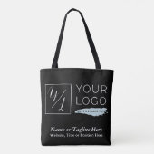 ロゴ企業のとカスタマイズ詳細 トートバッグ (裏面)