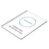 ロゴ企業のの追加プロフェッショナル ノートブック (左側)