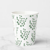 ロゴ企業のアイビーメリークリスマス 紙コップ (左)