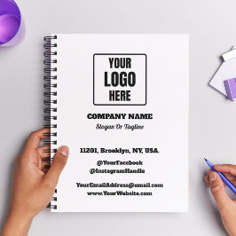 ロゴ企業のブランドカンパニーリトリートキープサケ ノートブック