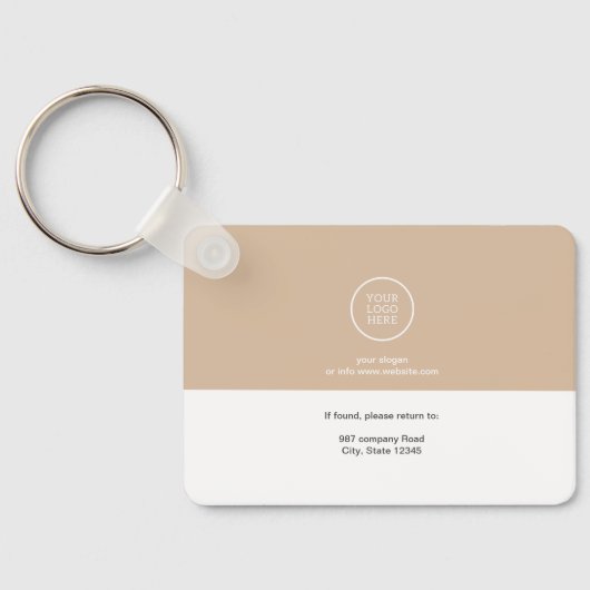 ロゴ企業の従業員の写真ID従業員ラニヤード キーホルダー (裏面)