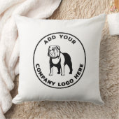 ロゴ企業のShowroom Decorの追加 クッション (ブランケット)