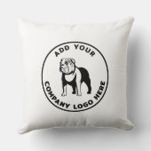 ロゴ企業のShowroom Decorの追加 クッション (裏面)