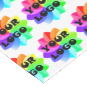 ロゴ会社のカスタムロゴ テーブルクロス (アングル)