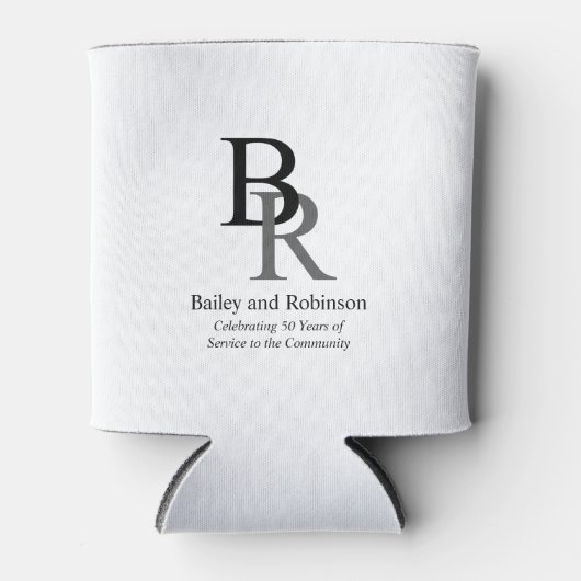 ロゴ会社のプロフェッショナルプロモーション 缶クーラー (正面)