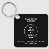ロゴ会社の企業のプロフェッショナル キーホルダー (正面)