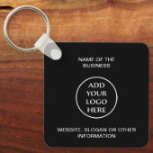 ロゴ会社の企業のプロフェッショナル キーホルダー (正面)