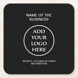ロゴ会社の企業のプロフェッショナル スクエアペーパーコースター