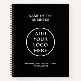 ロゴ会社の企業のプロフェッショナル ノートブック