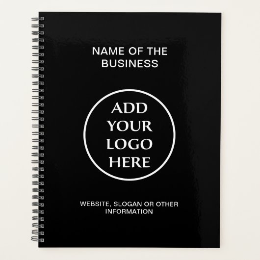 ロゴ会社の企業のプロフェッショナル プランナー手帳 (正面)