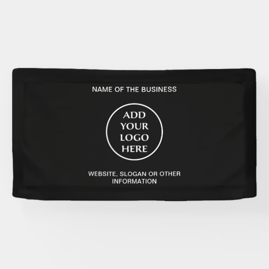 ロゴ会社の企業のプロフェッショナル 横断幕 (横)