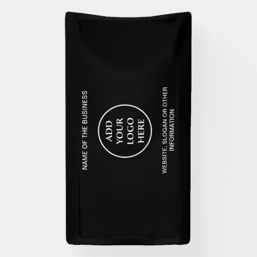 ロゴ会社の企業のプロフェッショナル 横断幕 (縦)