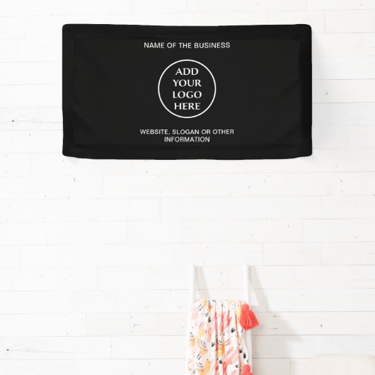 ロゴ会社の企業のプロフェッショナル 横断幕 (インサイチュ)