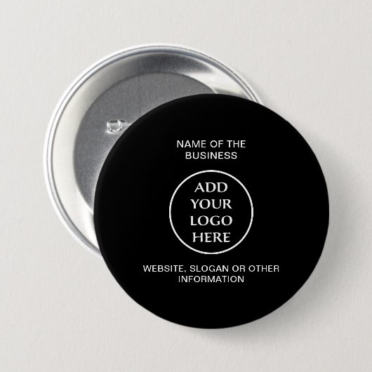 ロゴ会社の企業のプロフェッショナル 缶バッジ (正面&裏面)