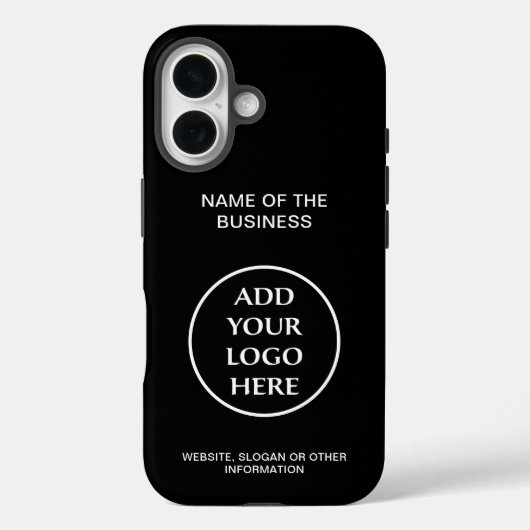 ロゴ会社の企業のプロフェッショナル Case-Mate iPhoneケース (裏面)