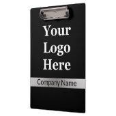 ロゴ会社の会社名をブラックとシルバーで表示 クリップボード (左)