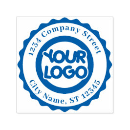 ロゴ会社の追加差出人住所 セルフインキングスタンプ