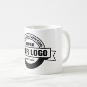 ロゴ会社 コーヒーマグカップ (正面右)