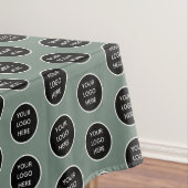 ロゴ会社Sageグリーンビジネスプロモーション テーブルクロス (インサイチュ)