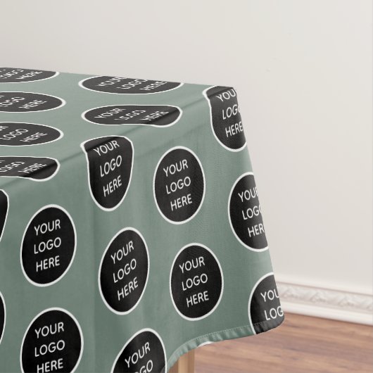ロゴ会社Sageグリーンビジネスプロモーション テーブルクロス (インサイチュ)