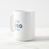 ロゴ入りコーヒーマグ コーヒーマグカップ (正面左)