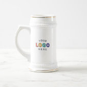 ロゴ入りスタイン ビールジョッキ (左)