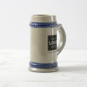 ロゴ入りスタイン ビールジョッキ (正面右)