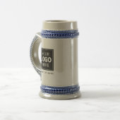 ロゴ入りスタイン ビールジョッキ (正面左)