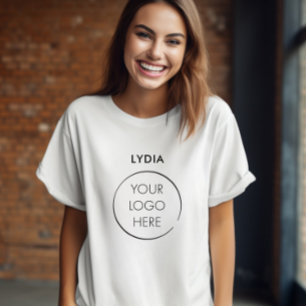 ロゴ入りビジネスブランディングプロモーション 名前入り Tシャツ