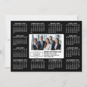 ロゴ入り2027年カレンダー 連絡先情報 シーズンカード (正面)