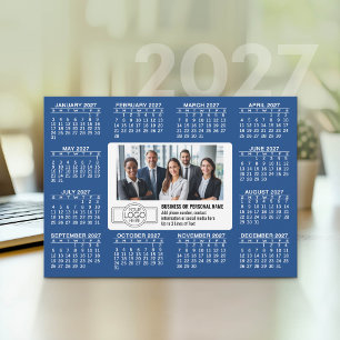 ロゴ入り2027年カレンダー 連絡先情報 シーズンカード