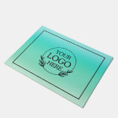 ロゴ入り オーダーメイド 企業用 ウェルカムマット ドアマット (アングル)