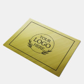 ロゴ入り オーダーメイド 企業用 ウェルカムマット ドアマット (アングル)