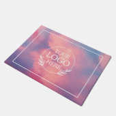ロゴ入り オーダーメイド 企業用 ウェルカムマット ドアマット (アングル)