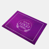 ロゴ入り オーダーメイド 企業用 ウェルカムマット ドアマット (アングル)