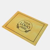 ロゴ入り オーダーメイド 企業用 ウェルカムマット ドアマット (アングル)