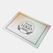 ロゴ入り オーダーメイド 企業用 ウェルカムマット ドアマット (アングル)